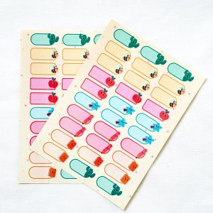 برچسب اسم دانش آموز