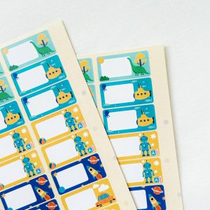 برچسب اسم دانش آموز